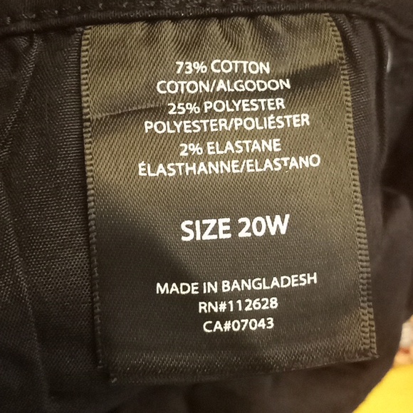 TAHARI KELLY MID RISE SKINNY Stretch JEANS WOMENS SIZE 20 - Picture 6 of 7